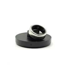 Oura Ring Gen 3 Horizon - Titanium - Size 06 - Silver - HEAVILY SCRATCHED