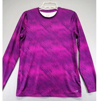 Champion Power Core Women Active Long Sleeve Purple Size XL