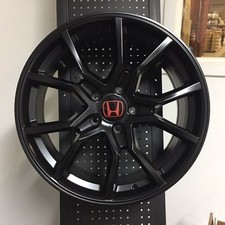 18 2018 Fk8 Type R Style Fits Honda Civic Si New Satin Black Alloy Wheels