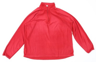 Decathlon Creation Herren Pullover Pulli rot Größe XL - Fleece