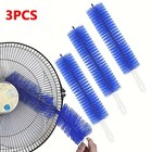 Lint - Free Anti-Static 3 Pieces Washable Microfiber Tool Fits Fan Vent Cleaning