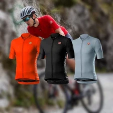 CASTELLI outdoor breathable short-sleeved cycling suit for professional bicycles