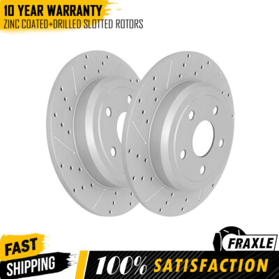 330mm Rear Brake Rotors for 2011 2012 - 2020 Dodge Durango Jeep Grand