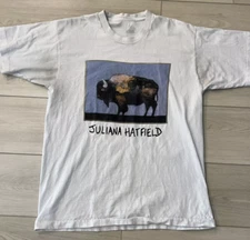 Juliana Hatfield Only Everything Buffalo White All Size T-Shirt BT1687