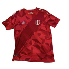 Umbro FPF Peru National Team Soccer Jersey Futbol Kit - 2018 Mens L