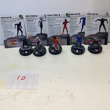Marvel Heroclix Spider-Verse Lot Of Five