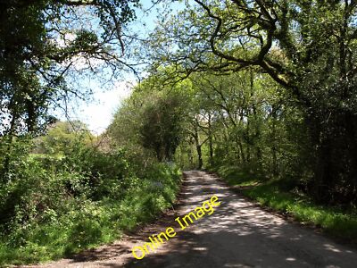 Foto 12x8 Spur nach Newbridge Frogwell\/SX3468 vom gleichen Punkt wie [[39 c2014