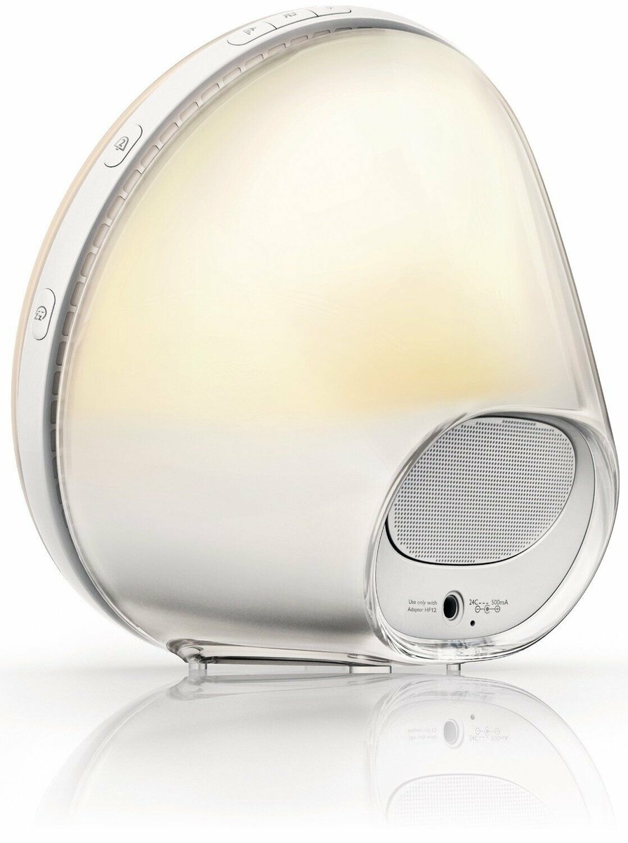 Philips HF3520/60 Wake-Up Light Sunrise Simulation Alarm Clock