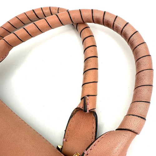 Chloe Marcie Shoulder Hand Bag Medium Leather Light pink #A399 - Picture 20 of 24