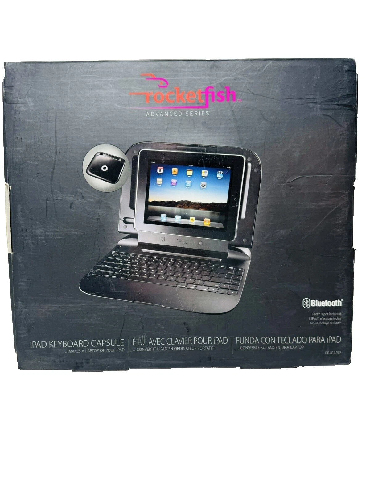 Rocketfish Black Tablet & eReader Cases, Covers & Keyboard Folios for Universal