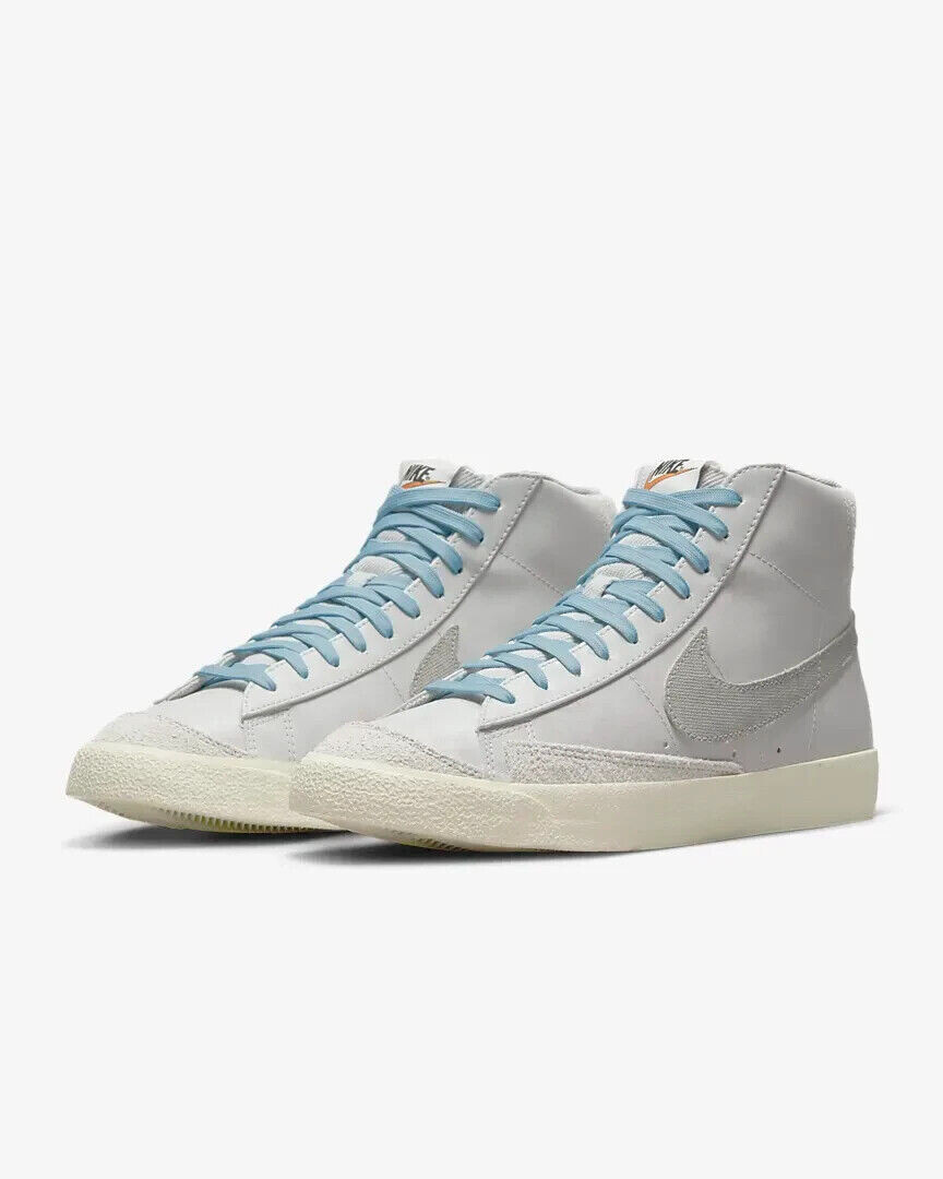 NIB Nike Blazer Mid '77 Premium Vintage Gray Fog Size 10 DO9787-001 image 2