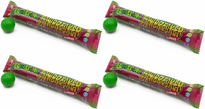 4x Zed Candy Watermelon Jawbreaker 6 Balls Packs Novelty Bubblegum Sweets