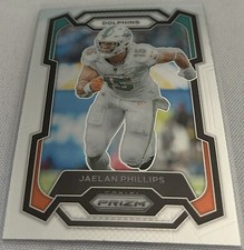 2023 Panini Prizm Football Jaelan Phillips Miami Dolphins base card #183
