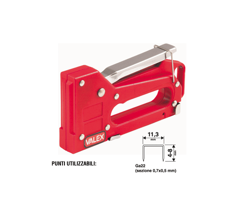 PUNTATRICE MANUALE SPILLATRICE ATTREZZO SPILLINI SPARAPUNTI PUNTI VALEX 1455641