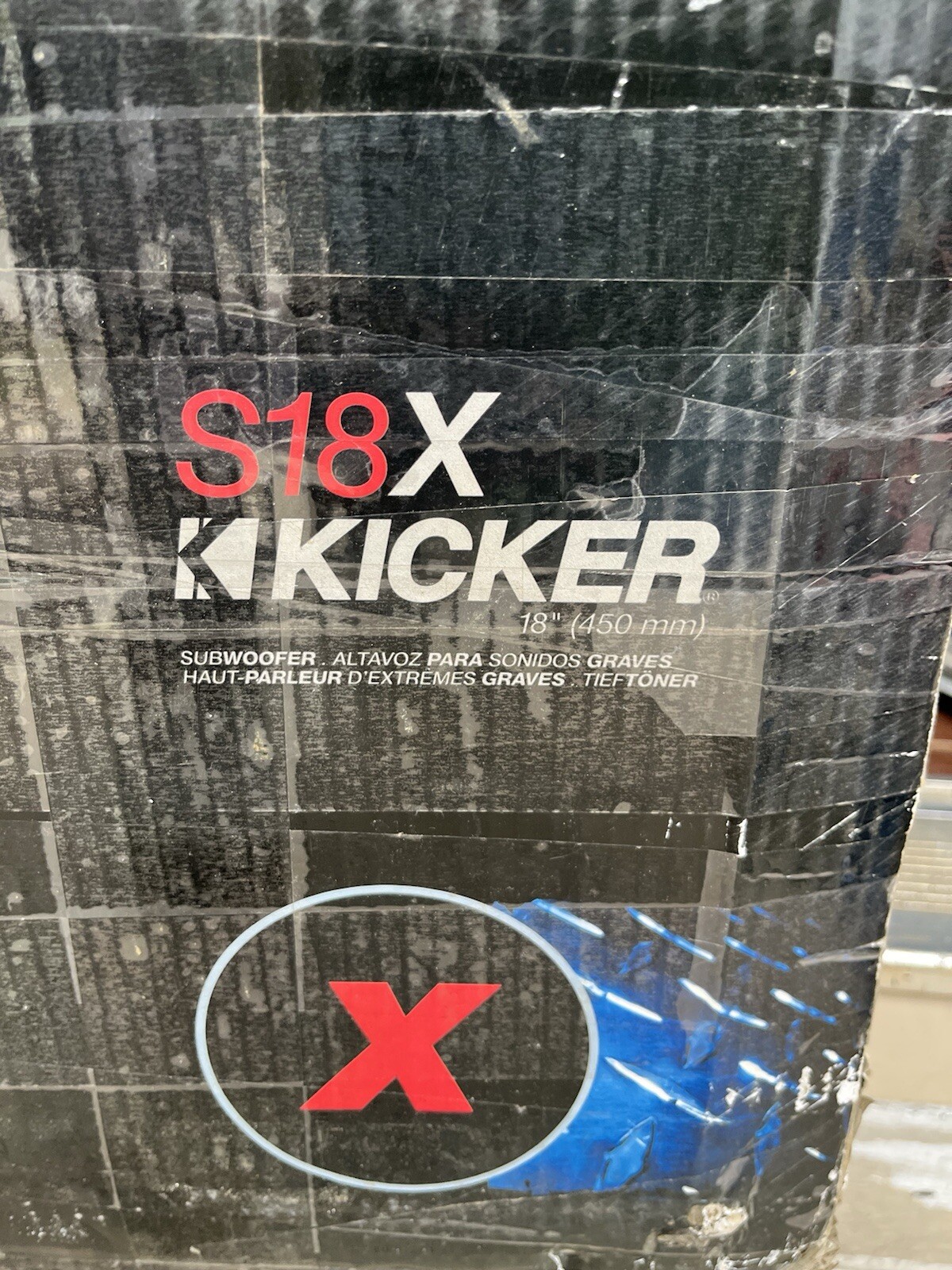 Kicker Solo X 18 ~ Factory Voice Coils! ~ Amazing Shape ~ Ne