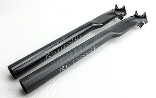 Carbon Fiber Cycling Seatpost Mountain Road Bike Seat Tube Post 27.2/30.8/31.6mm - Picture 3 of 22