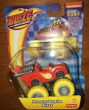 Blaze and the Monster Machines Monster Engine Blaze Die-Cast Toy Vehicle New