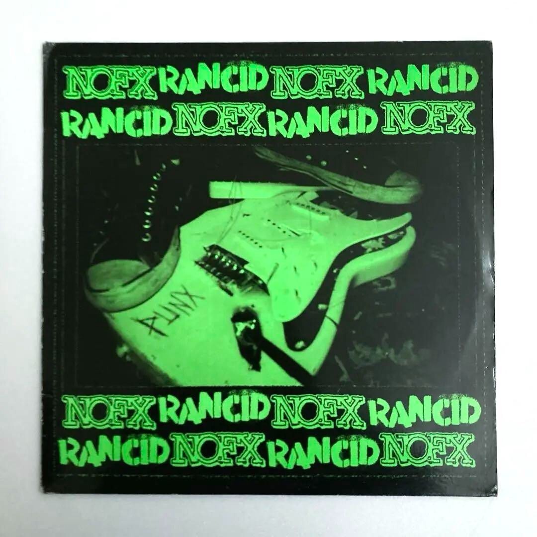 RANCID レコード LP green day NOFX Rancid & NOFX ‎BYO Split Series Volume III 3 CD RARE GREEN