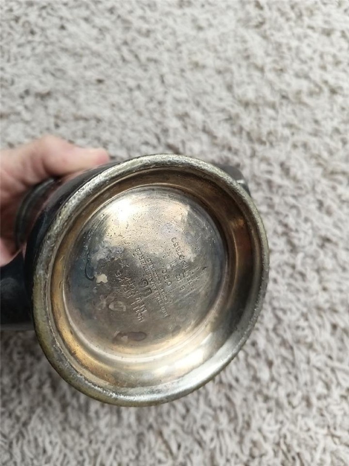 International Silver Co Drake Hotel Silver Soldered Tea Pot 8 oz New