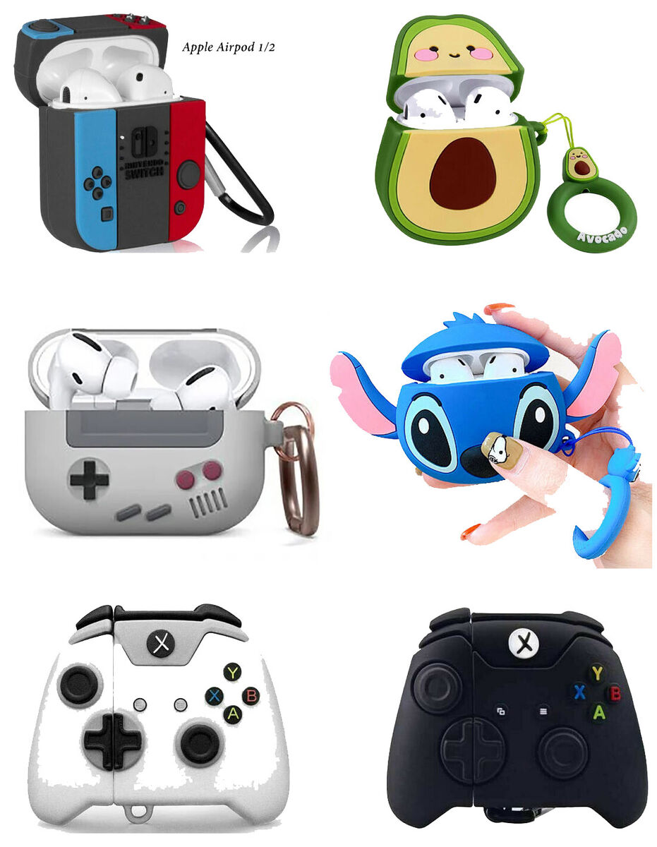 Avocado & Strawberry Design Apple AirPods 1/2 Silicone Avocado & Strawberry Design Apple AirPods 1/2 Silicone