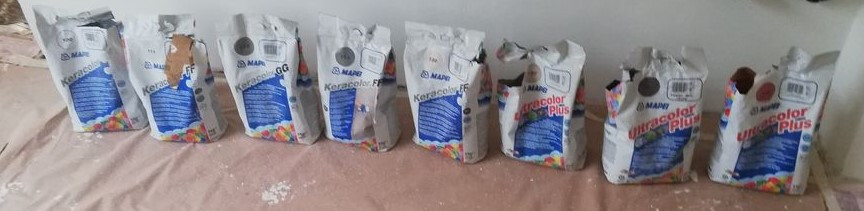 Stock Stucco Mapei Color 8 Sacchi Aperti - Vero Affare per Fughe