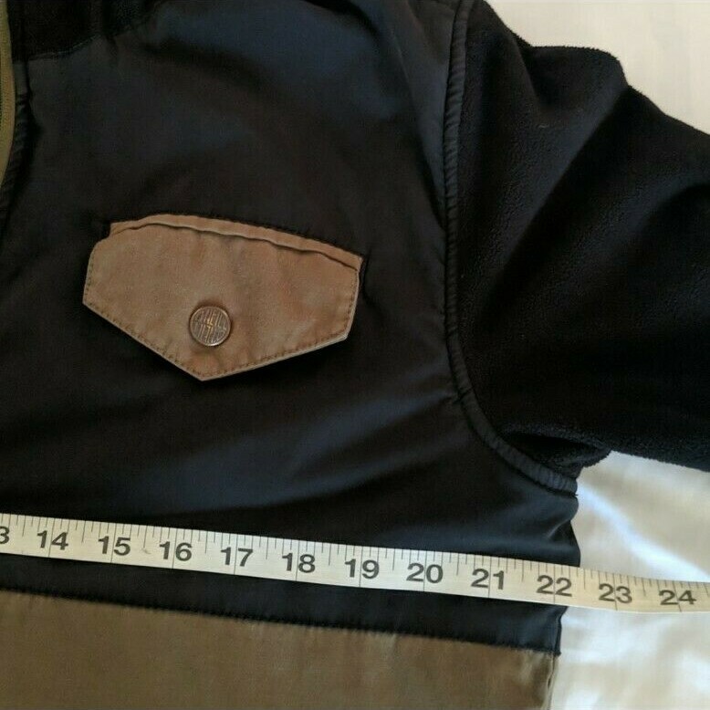 O'Neill  Men's Size Medium Descender Olive Hooded Jacket image 9
