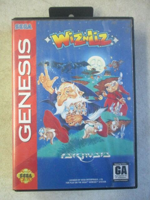Wiz 'n' Liz (Sega Genesis, 1993) for sale online | eBay