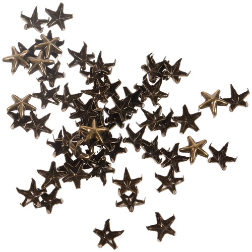 400 Stück DIY Lederhandwerk Sternnieten Metallnieten Nieten Ziernieten - Bild 10 von 12