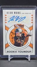 2020 Panini Contenders Kean Wong Rookie Roundup Auto RC SF Giants #RRA-KW