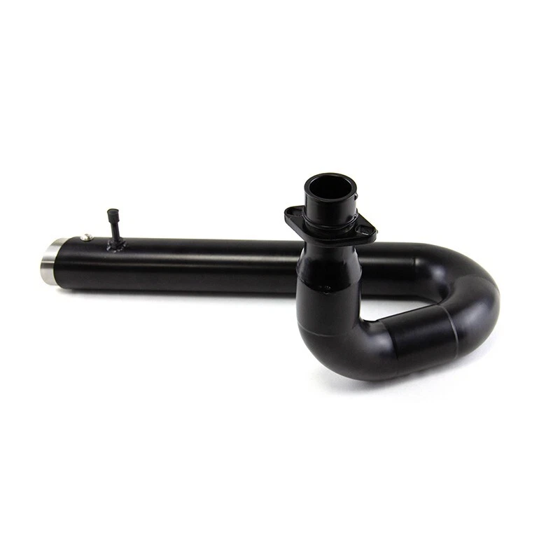 Sistemas de tubos de escape negros aptos para Yamaha V star 650 XVS650 Dragstar 650 XVS400 Foto 4 de 4