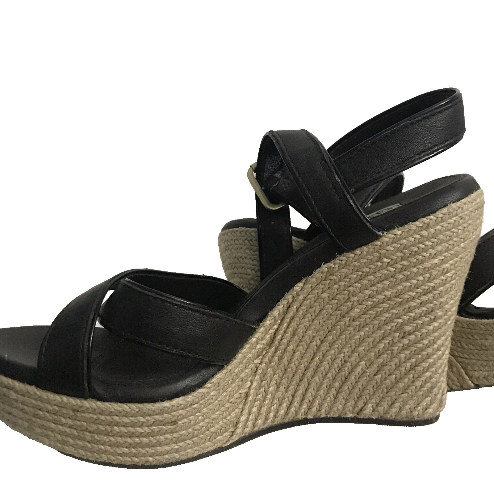 UGG JACKILYN JAVA LEATHER STRAPPY WEDGE SANDALS H… - image 11
