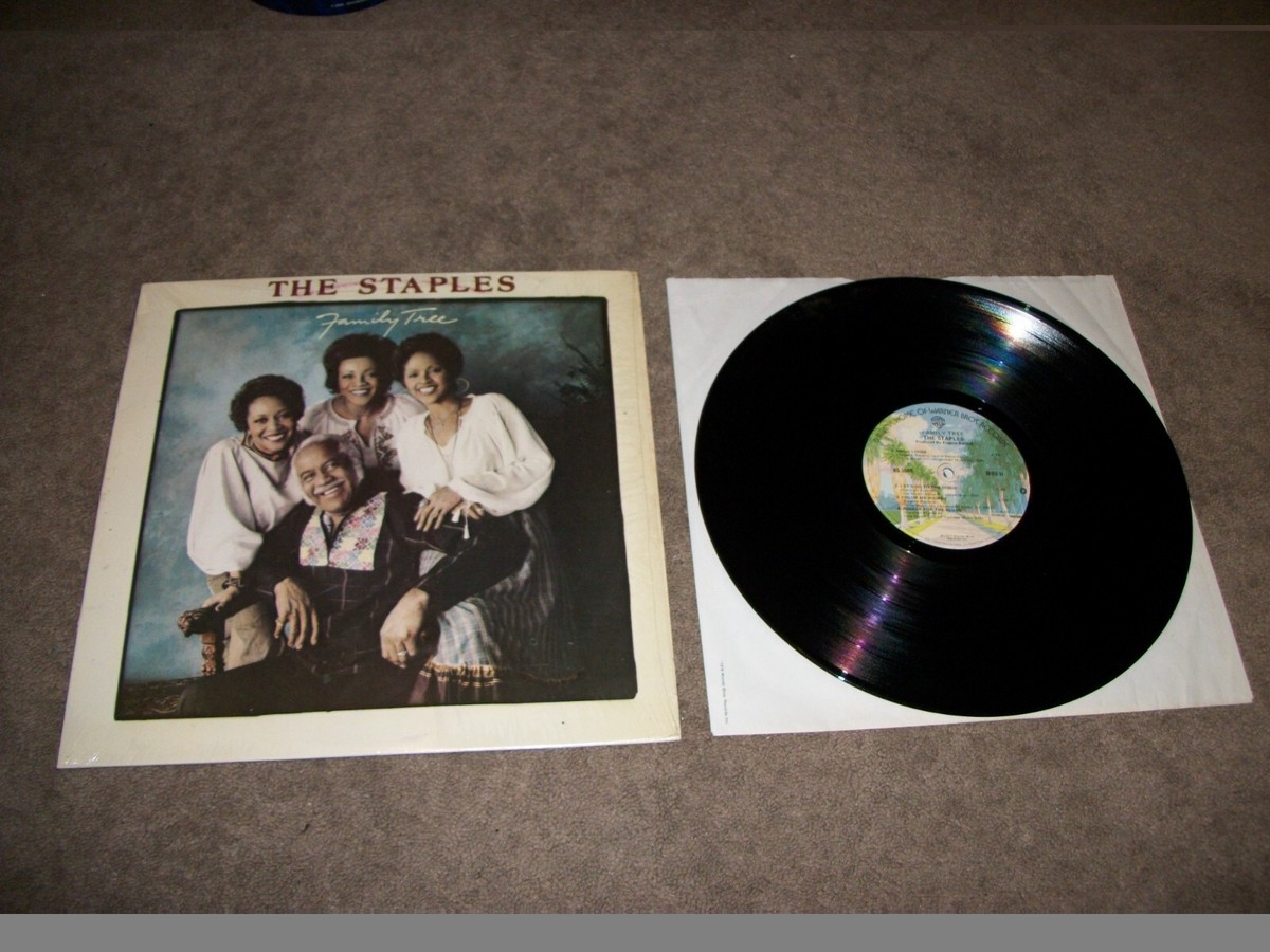 The Staples – Family Tree LP 1977 Warner Bros. BS 3064 - EX VINYL