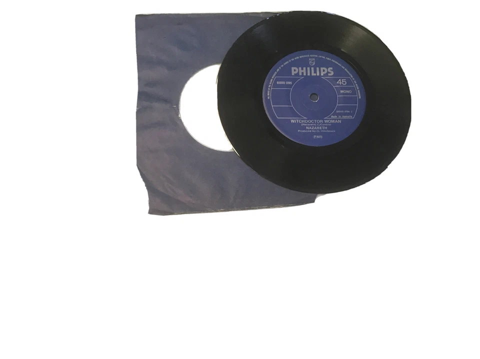 NAZARETH   “Broken Down Angel”. 7 Inch 45.  1973. (Rare) - Image 2 of 2