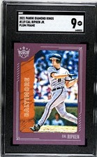 2021 Panini Diamond Kings #119 Cal Ripken Jr. PLUM FRAME SGC 9 MINT