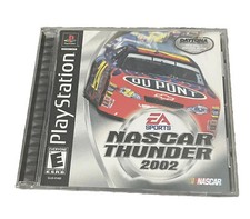 PlayStation 1 (PS1) NASCAR Thunder 2002 Game, Tested, Complete