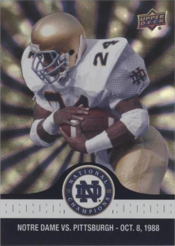 2017 Upper Deck Notre Dame 1988 Championship Mark Green #40