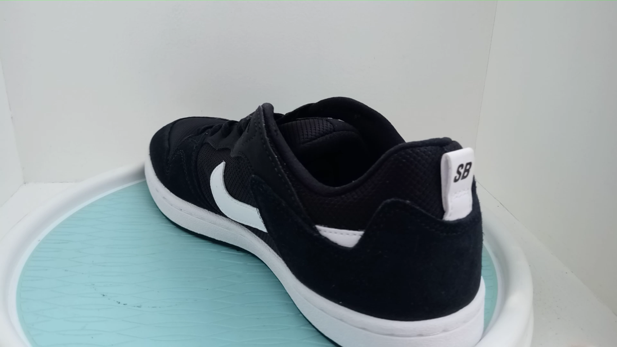 Men\'s Nike SB Alleyoop Black & White Skateboard Shoe 11.5 NIKE SB Alleyoop Low Skateboarding Shoes Black White Dunk  main image 4