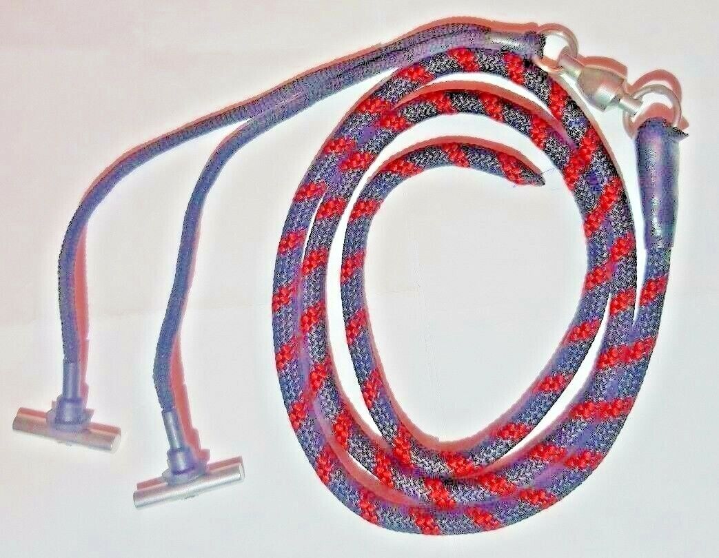 Falconry Bullet Jesses With Leash Complete System (falcons, owls,hawks) PC#7205