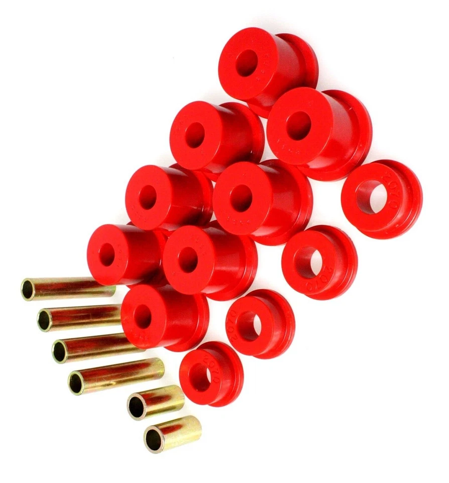 Juego de bujes de resorte de hoja Energy Suspension 4.2121R para F-250 F-250 HD F-350 Foto 4 de 4