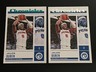 (2) 2022-23 Panini Chronicles Jalen Duren #38 Teal Parallel RC + Base RC Pistons