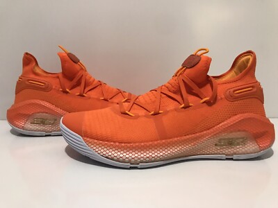 Under Armour Curry 6 Orange Burst 3022893-800 Sz 12 | eBay