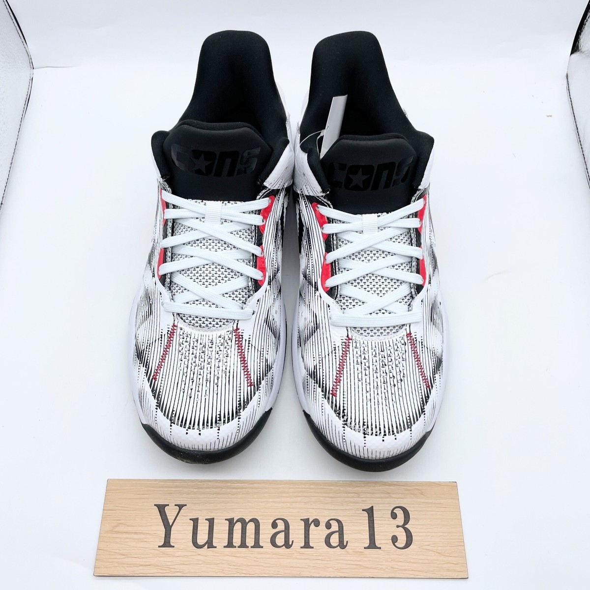 Converse Cons Accelerator Low White Red 33500390 Men's Size | eBay