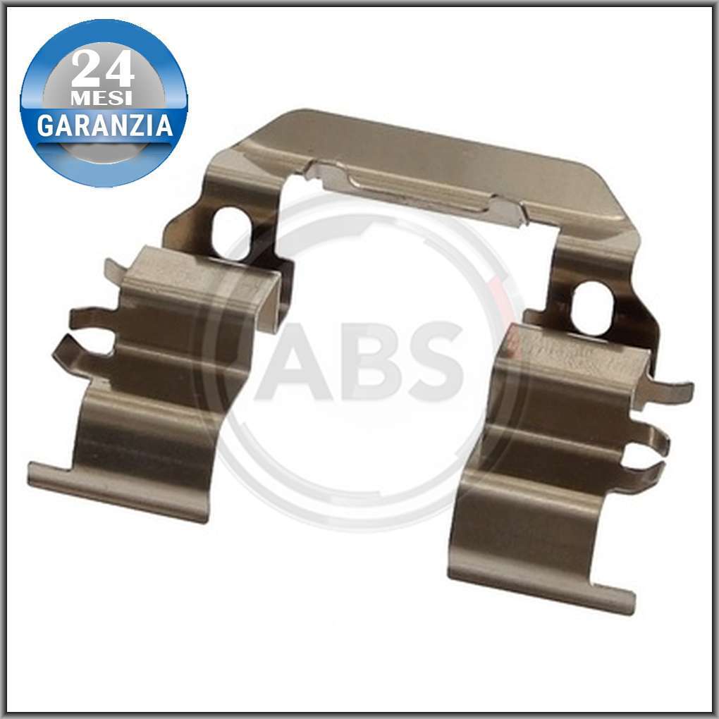 KIT ACCESSORI PASTIGLIA FRENO A.B.S. PER HYUNDAI I10 HYUNDAI I20