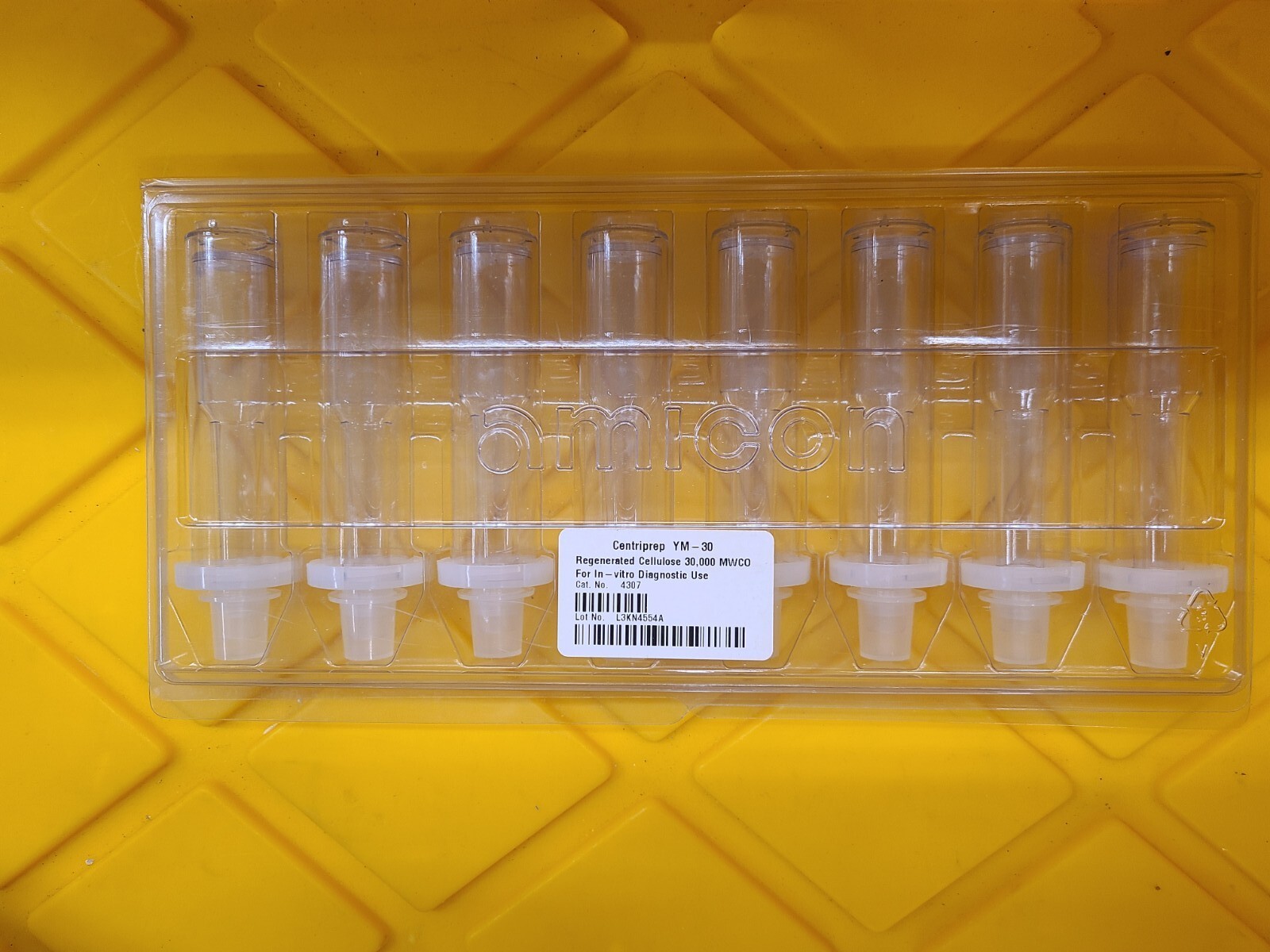 AMICON CENTRIPREP YM30 CENTRIFUGAL FILTERS 4307 PACK OF 8 / BRAND