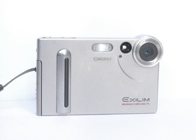 Casio Exilim EX-S2 + Akku Ladegerät Kamera dgt Vintage Funktioniert