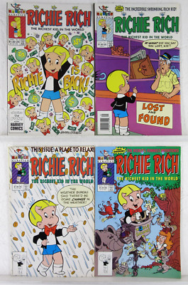 RICHIE RICH #1 4 6-7 * Harvey Classics Comics Lot * 1991
