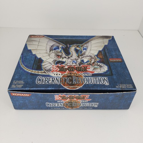 x1 YU-GI-OH UNL ED CYBERNETIC REVOLUTION - 24 PACK BOOSTER BOX *EMPTY* (E) - Picture 5 of 5