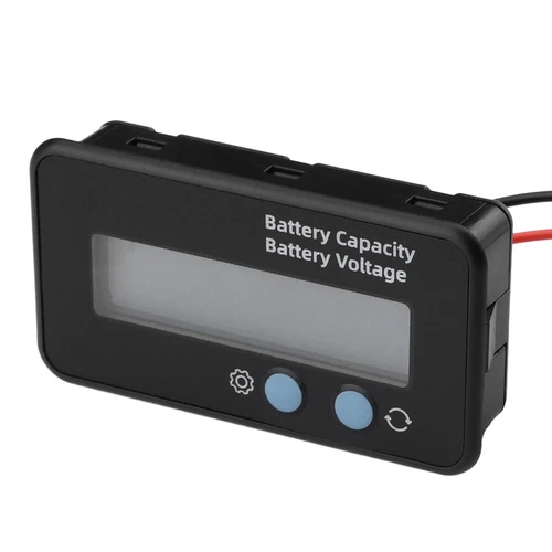 2x Grün DC6-100V LCD Digital Batterie Kapazität Monitore Anzeige Spannungsmesser - Bild 19 von 23