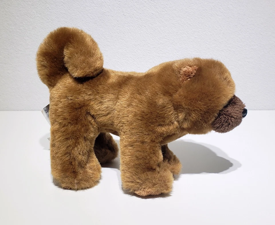 Ganz Webkinz Brown Chow Puppy Dog HM415 Plush Stuffed Animal Toy NO CODE 10" EUC - Image 2 of 4