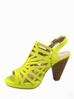 Bamboo Caged Chunky Kitten Heel